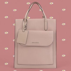 Michael Kors Blush Pink Penny Commuter Backpack